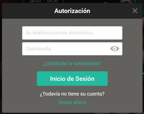 session Inicio de sesion
